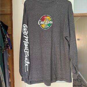Maui Built One Love Graphic long sleeve T-Shirt